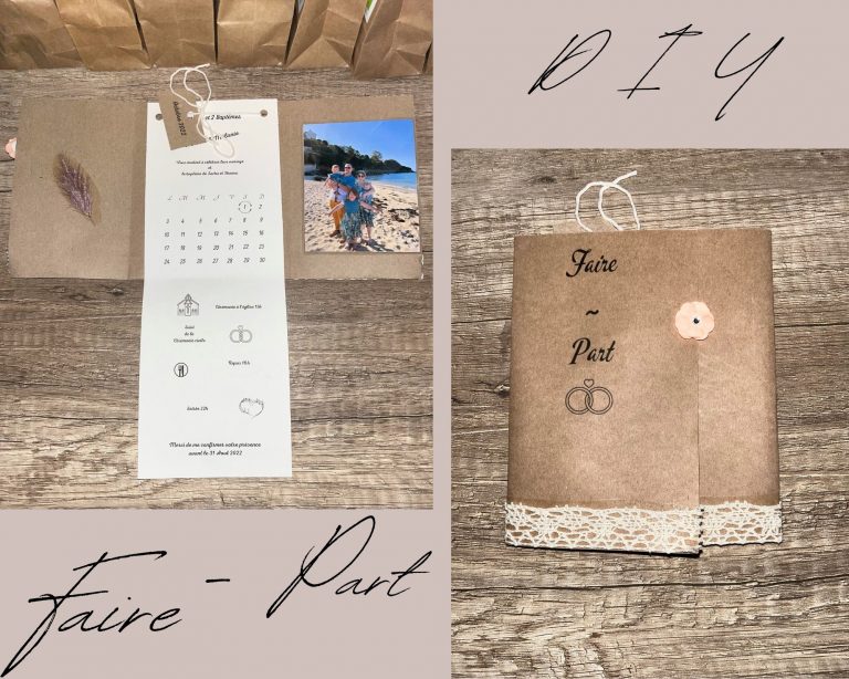 Lire la suite à propos de l’article DIY : les faire-part